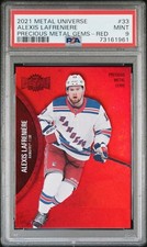 2021 METAL UNIVERSE PRECIOUS METAL GEMS RED ALEXIS LAFRENIERE #33 PSA 9 /100 PMG