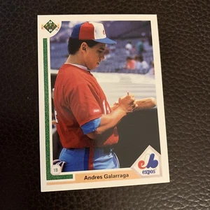 Upper Deck 1991 #456 Andres Galarraga - Foto 1 di 2
