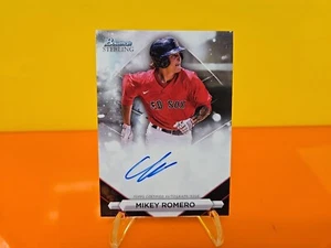 Bowman Sterling 2023 Mikey Romero On-card Auto Boston Red Sox PA-MR - Picture 1 of 5