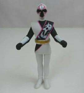 2015 Bandai Power Rangers Ninja Steel White Ranger 4” Vinyl Figure - Picture 1 of 6