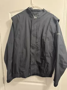 Footjoy Golf Herren Large schwarz Dryjoys Hydrolite wasserdichte Golfjacke mit Reißverschluss - Bild 1 von 11