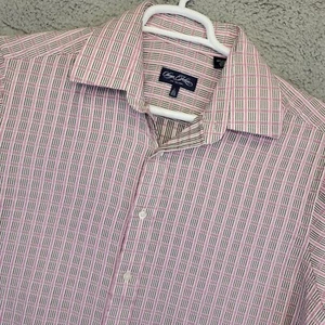 Sean John Shirt Men’s Large Pink Long Sleeve Button Up Vintage Fine Tailoring - Picture 1 of 12