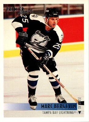 1994-95 Topps Premier - #507 Marc Bergevin - Image 1 of 2