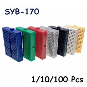 1/10/100 piezas SYB-170 mini tablero de pan colorido tablero prototipo 7 colores - Imagen 1 de 5