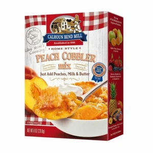 Peach Cobbler Dessert Mix || Confezione da 8 once - Foto 1 di 2