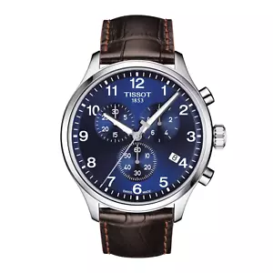 Tissot T116.617.16.047.00 Chrono XL Classic Steel 45mm Swiss Quartz Men's Watch - Picture 1 of 2