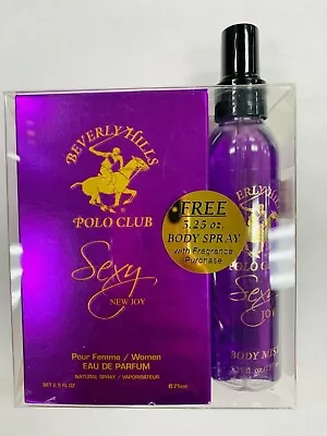 BEVERLY HILLS POLO CLUB SEXY NUEVA ALEGRÍA/MUJER (Perfume Spray 2.5fl OZ Y CUERPO SPR Foto 1 de 2