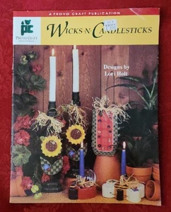 Wicks-N-Candlesticks "For All Seasons" Designs by Lori Holt Provo Craft Patterns - Picture 1 of 6