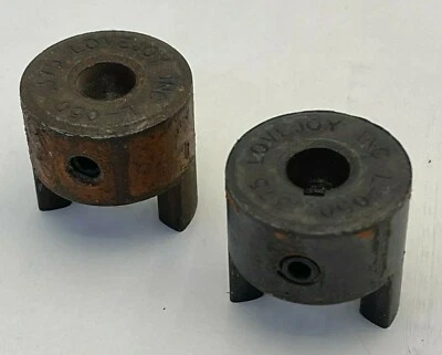 LOVEJOY L-050 ACOPLAMIENTO DE MANDÍBULA 1/4" (LOTE DE 2) NUEVO EN CAJA Foto 1 de 3