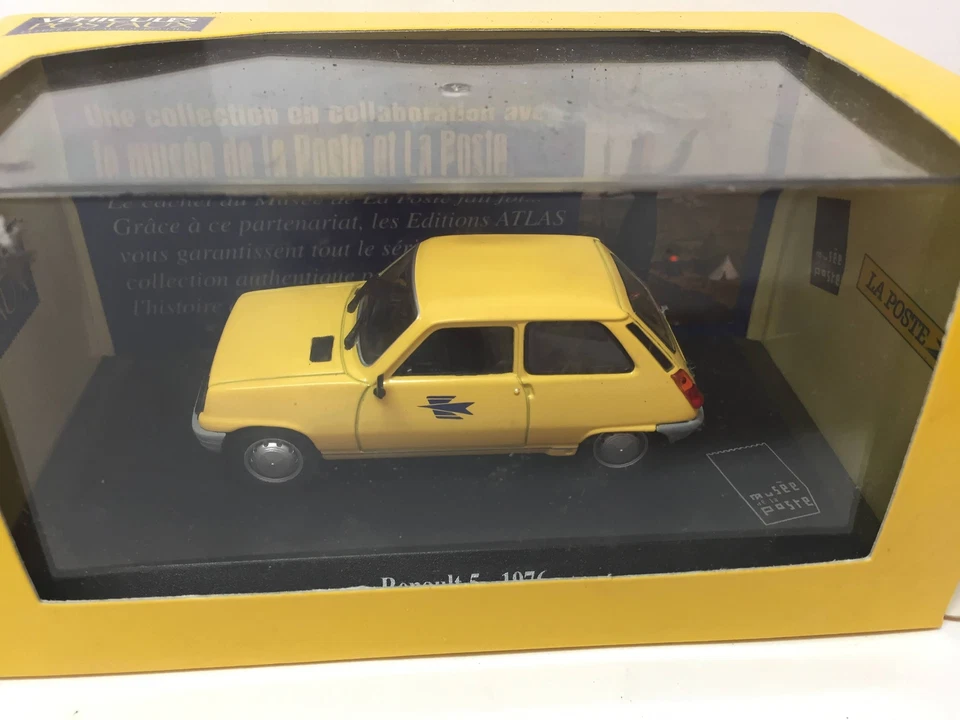 Renault 5 1976 Veicoli postali 1:43 Atlas - Immagine 1 di 1