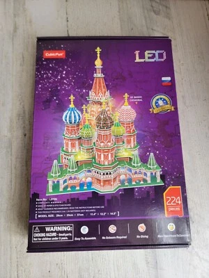 Cubic fun led Saint basil's cathedral architectural model - Image 1 of 4