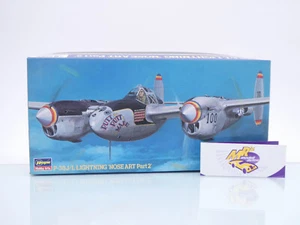 Hasegawa 51594 # Bausatz " P-38J/L Lightning Noseart Part 2 " 1:72 RARITÄT - Bild 1 von 2