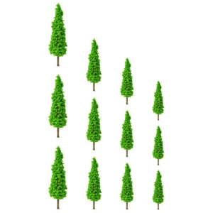 12pcs Trees Scenery Model Tree Palm Tree Model Plastic Model Trees - Picture 1 of 12
