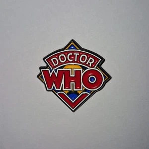 Enamel Metal Pin Badge Brooch Accessory Doctor Who Logo TV Show Series - Picture 1 of 1