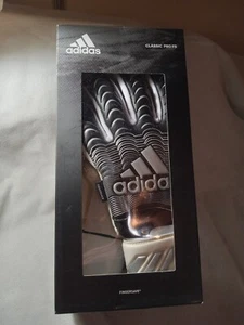 Guantes de fútbol Adidas Classic Pro FS blancos/negros/plateados FH7299 talla 9 (Y193) - Imagen 1 de 4