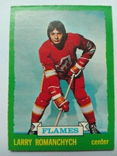 1973-74 OPC O-Pee-Chee #185 Larry Romanchych RC Atlanta Flames - EXMT