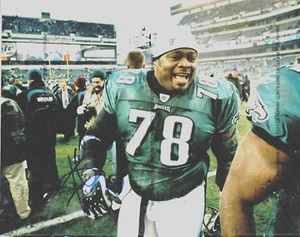 HOLLIS THOMAS SIGNED HANDSIGNIERT 8x10 - Philadelphia Eagles - Northern Illinois - Bild 1 von 1