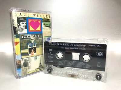 Paul Weller STANLEY ROAD Cassette **UK 1ST ISSUE 1995** VG+/NEAR MINT CONDITION - Image 1 of 4