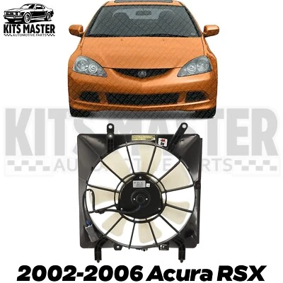 Nuevo ventilador condensador de aire acondicionado delantero para Acura RSX AC3113103 2002-2006 Foto 1 de 4