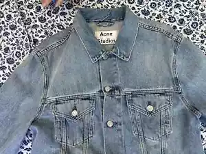 Acne Studios Denim Jacket 'Who LT Vintage'. Italy. Size 52 L/XL. - Picture 1 of 5
