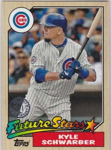 KYLE SCHWARBER 2017 Topps FUTURE STARS Baseball Card 30th Anniversary CUBS ~ HOT - Picture 1 of 2