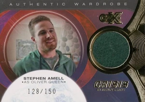 Tarjeta de armario CZX DC Crisis en Tierras Infinitas, Stephen Amell M15 #128/150 - Imagen 1 de 2