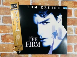 The Firm Laser Disc LD Japan JP w/Spine Tom Cruise, Gene Hackman FedEx 2 Discs - Picture 1 of 3