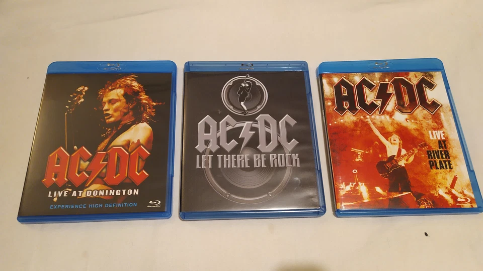 AC DC LIVE 3 CONCERTS-3 BLU-RAY LIVE - Photo 1/1