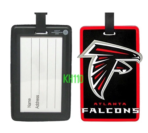 NFL Atlanta Falcons Soft Luggage ID Bag Tags /Gym bag / Golf bag Cover