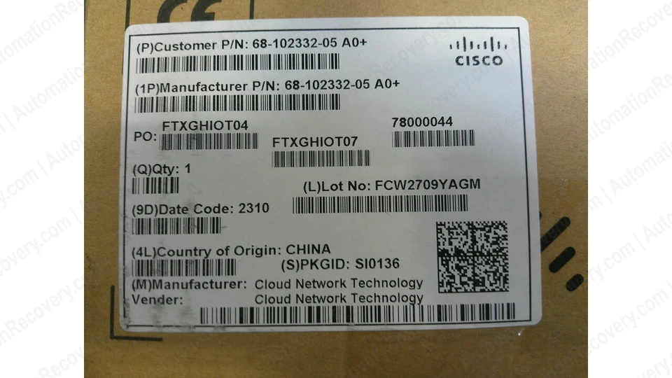CISCO IEM-3400-8T, 68-102332-05 A0+ CATALYST EXPANSION MODULE, NEW #338769 - Image 1 of 2