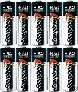 10 Energizer A23 GP23AE 21/23 23A 23GA MN21 GP23 23AE 12V Batterien - Bild 1 von 3