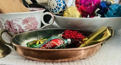 Sartén de cobre Au Gratin Foto 1 de 3