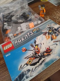 LEGO Agents: Jetpack Pursuit (8631) Good Condition 100% READ