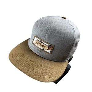 Gorra ajustable marca oficial camuflada bajo pico para hombre talla única gris marrón gorra otoño - Imagen 1 de 8