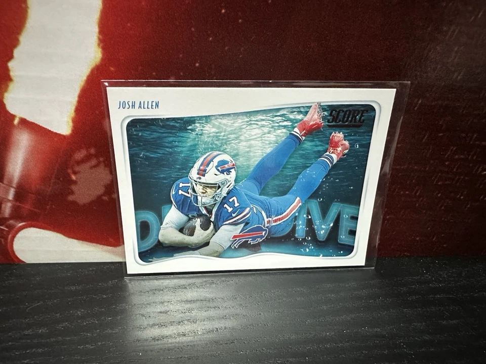 2020 Panini Score Deep Dive JOSH ALLEN #DD-JA - Buffalo Bills - Image 1 of 2