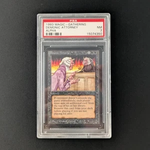 MTG \\>> Demonic Attorney (PSA 7) <<// Alpha - 341 Trading - Magic - Bild 1 von 2