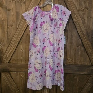 Gownies Size S/M Pink Purpl White Labor & Delivery Nursing Shoulder Surgery Gown - Picture 1 of 6