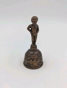 1930s Napoleon A. Wagram Empereur Bataille de Waterloo Brass Bell - Piss Bell  - Bild 1 von 11