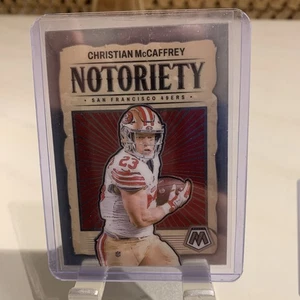 Panini NFL 2024 Mosaic Football Nr. 9 Christian McCaffrey Notoriety - Bild 1 von 6
