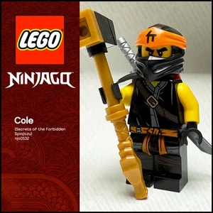 GENUINE LEGO NINJAGO Cole Secrets of the Forbidden Spinjitzu njo0532 70678 70672 - Picture 1 of 7