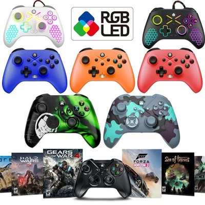 Controller wireless per Xbox ONE, Series X/S, PC Steam Game Joystick QAU-00022 ITA - Immagine 1 di 4