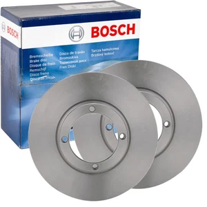 2X BOSCH BREMSSCHEIBEN Ø236mm VORNE PASSEND FÜR CHEVROLET MATIZ SPARK DAEWOO - Bild 1 von 5