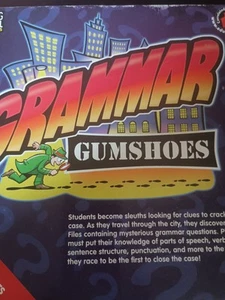 Grammar Gumshoes Learning Well Games Home School RL 3.5-5.0 - 2 to 6 players V7 - Picture 1 of 1