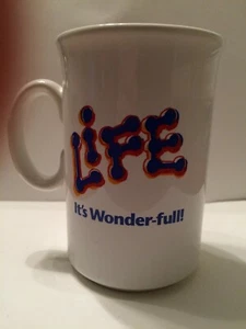 Tams Made In England - ''Life It's Wonder-Full!  Mug - Picture 1 of 4
