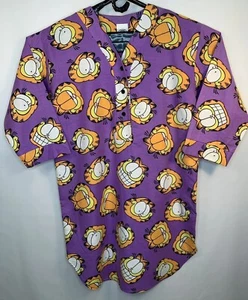 NEW VTG 100% Pure Garfield 1978 Women’s Large L All Over Print Nightgown USA - Picture 1 of 7