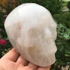 1.03Kg Natural Clear Quartz Skull Quartz Crystal Carved Healing Gem Xk2038