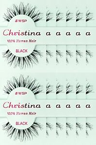 Brand New Christina 100% Human Hair Eyelashes - WSP