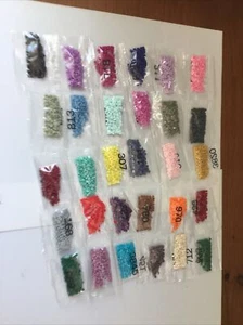 diamond painting spare beads Square drill - uk seller 30 packs - Picture 1 of 2