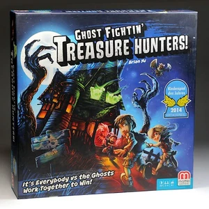 Ghost Fightin'  Treasure Hunters Cooperative Strategy Board Game Mattel Complete - Picture 1 of 15