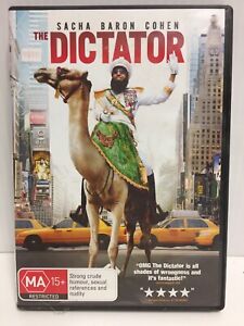 The Dictator  - Sacha Baron Cohen (DVD, 2012) Region 4 - MA15+